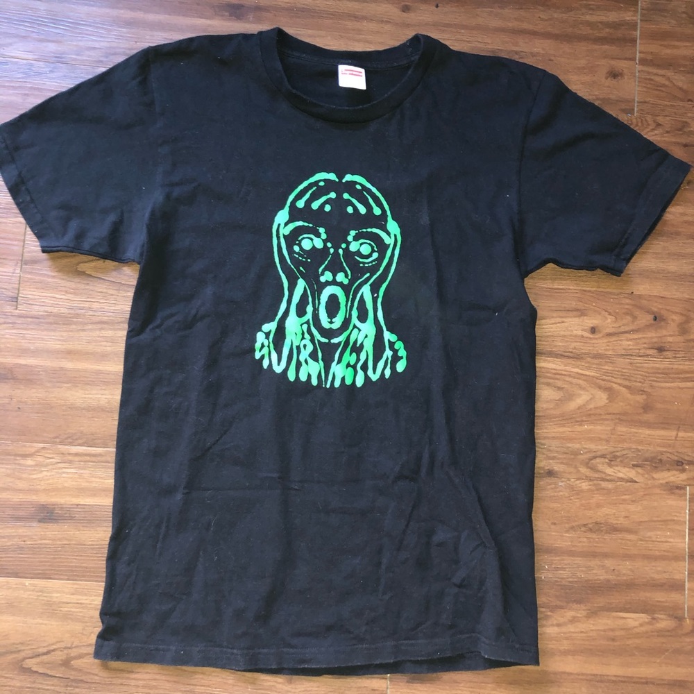 Supreme scream tee SS17 black